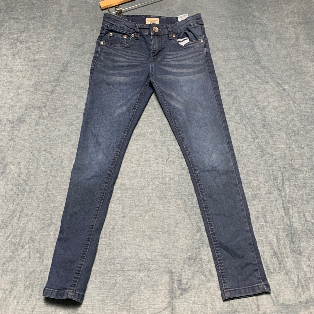 Vintage Original Weatherproof Jeans Womens 10 Blue Denim Skinny Leg Regular Fit